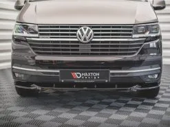 VW T6 Facelift (2019-) Front Splitter V2 - Maxton Design -Headlights, Tail Lights & Body Electrical Parts 20210830184705 612d27a963699