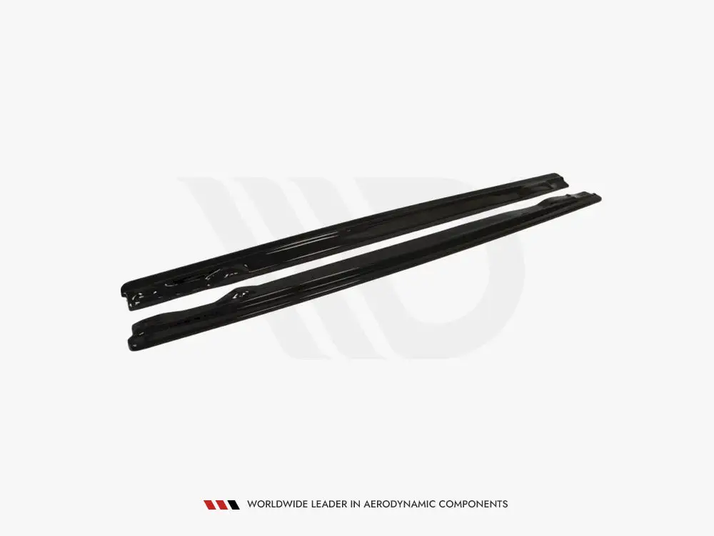 Audi A6 C6 S-line Pre-facelift (2004-2008) Side Skirts Splitters - Maxton Design 4 Audi A6 C6 S-line Pre-facelift (2004-2008) Side Skirts Splitters - Maxton Design - Image 4