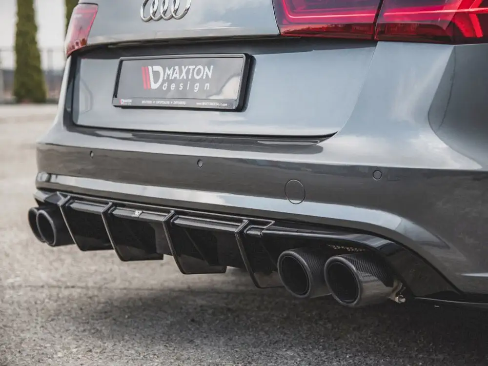 Audi S6/ A6 S-line C7 Facelift Rear Valance - Maxton Design 3 Audi S6/ A6 S-line C7 Facelift Rear Valance - Maxton Design - Image 3