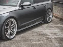 Audi S6/ A6 S-line C7 Facelift Side Skirts Diffusers - Maxton Design -Headlights, Tail Lights & Body Electrical Parts 20210903135641 6132299945921