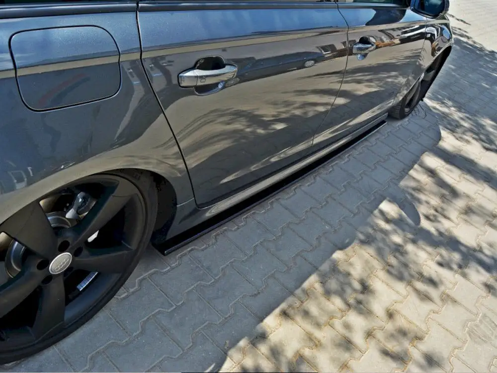 Audi S6 / A6 C7 S-line (2011-2014) Side Skirts Diffusers - Maxton Design 2 Audi S6 / A6 C7 S-line (2011-2014) Side Skirts Diffusers - Maxton Design - Image 2