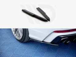 Audi A6 C8 S-line (2018-) Rear Side Splitters - Maxton Design