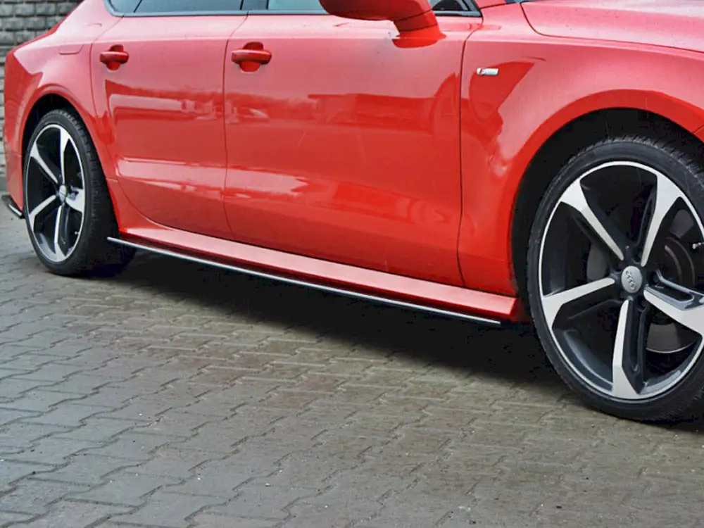 Audi S7 / A7 S-line C7 FL (2014-2017) Side Skirts Diffusers - Maxton Design 3 Audi S7 / A7 S-line C7 FL (2014-2017) Side Skirts Diffusers - Maxton Design - Image 3