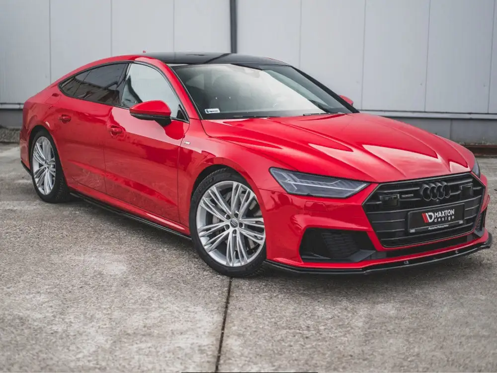 Audi A7 C8 S-line / S7 C8 (2017-) Side Skirts Diffusers - Maxton Design 2 Audi A7 C8 S-line / S7 C8 (2017-) Side Skirts Diffusers - Maxton Design - Image 2