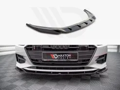 Audi A7 C8 (2018-) Front Splitter V1 - Maxton Design