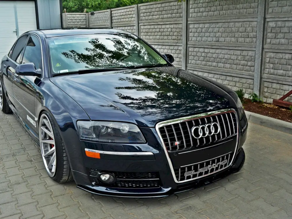 Audi S8 D3 (2006-2010) Front Splitter - Maxton Design 2 Audi S8 D3 (2006-2010) Front Splitter - Maxton Design - Image 2