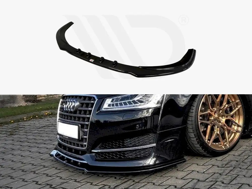 Audi S8 D4 FL (2015-2017) Front Splitter V.1 - Maxton Design 1 Audi S8 D4 FL (2015-2017) Front Splitter V.1 - Maxton Design
