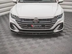 VW Arteon R-line Facelift (2020-) Front Splitter V.1 - Maxton Design -Headlights, Tail Lights & Body Electrical Parts 20210908194804 61391374a4335