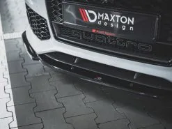 Audi RS6 C7 (2013-2017) Front Splitter V3 - Maxton Design -Headlights, Tail Lights & Body Electrical Parts 20210924142447 614ddfafd4216
