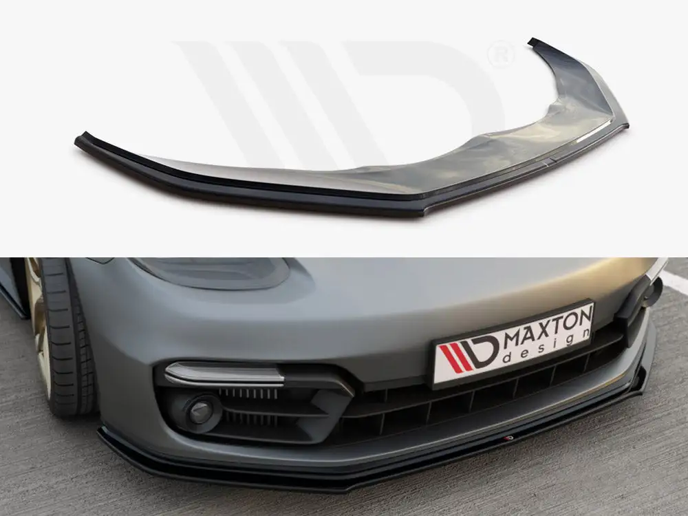 Porsche Panamera GTS 971 (2019-) Front Splitter - Maxton Design 1 Porsche Panamera GTS 971 (2019-) Front Splitter - Maxton Design
