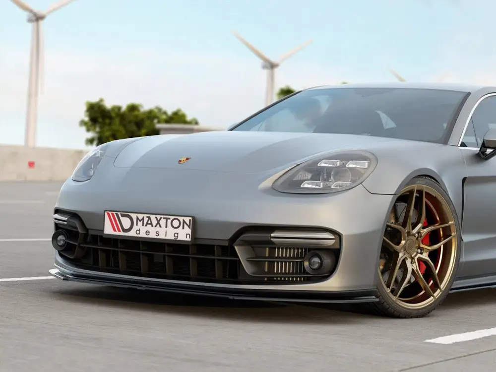 Porsche Panamera GTS 971 (2019-) Front Splitter - Maxton Design 3 Porsche Panamera GTS 971 (2019-) Front Splitter - Maxton Design - Image 3