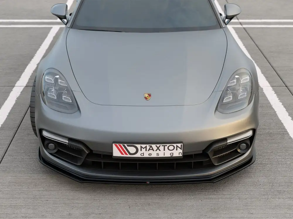 Porsche Panamera GTS 971 (2019-) Front Splitter - Maxton Design 4 Porsche Panamera GTS 971 (2019-) Front Splitter - Maxton Design - Image 4