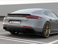 Porsche Panamera GTS 971 (2019-) Rear Valance - Maxton Design -Headlights, Tail Lights & Body Electrical Parts 20210927184528 615211485bc61
