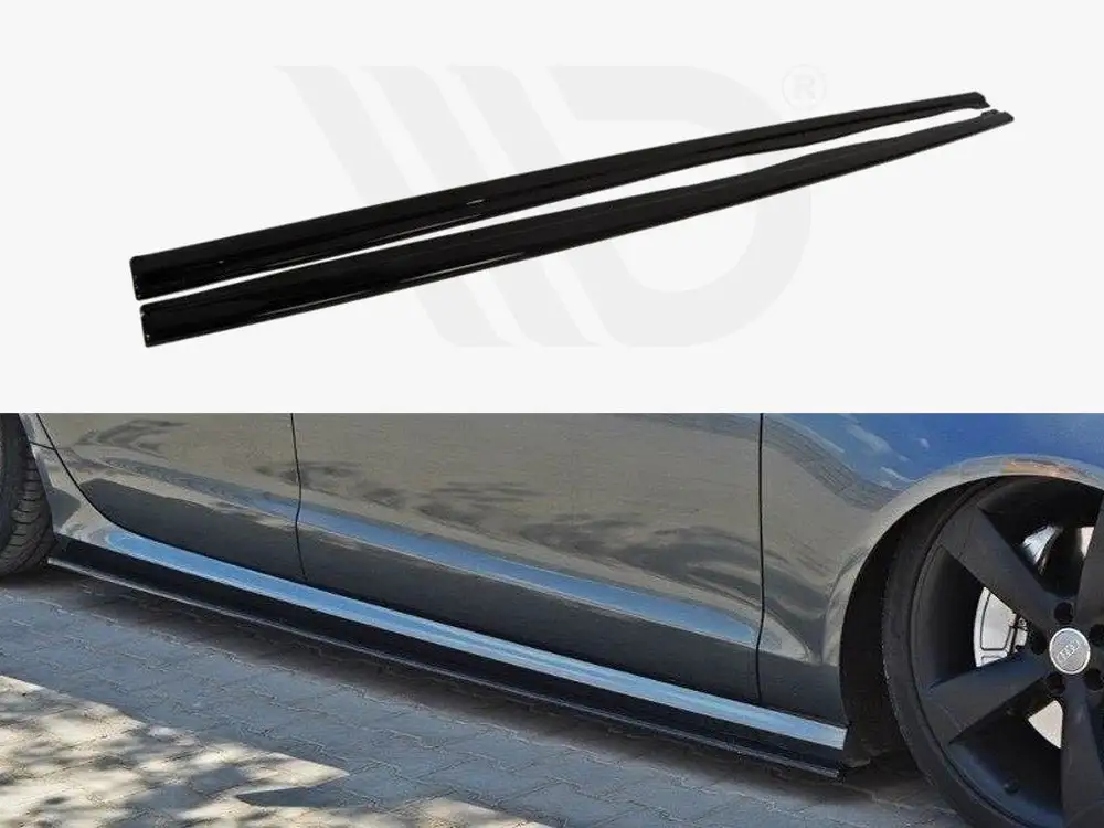 Audi S6 / A6 C7 S-line (2011-2014) Side Skirts Diffusers - Maxton Design 1 Audi S6 / A6 C7 S-line (2011-2014) Side Skirts Diffusers - Maxton Design