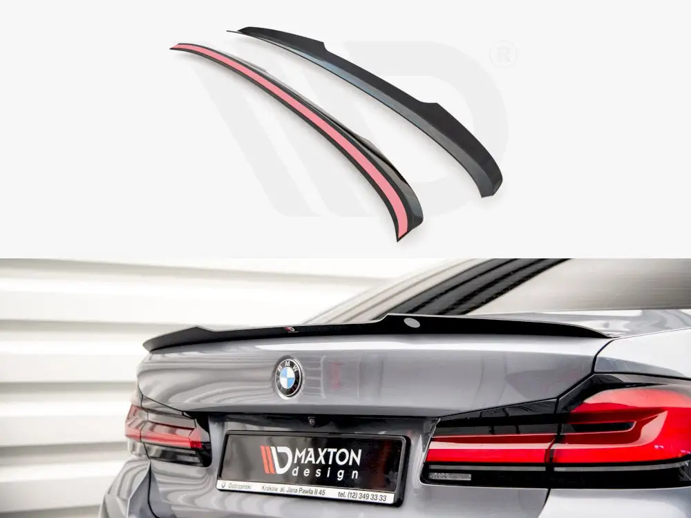 BMW 5 G30 Facelift M-pack (2020-) Spoiler CAP - Maxton Design 1 BMW 5 G30 Facelift M-pack (2020-) Spoiler CAP - Maxton Design