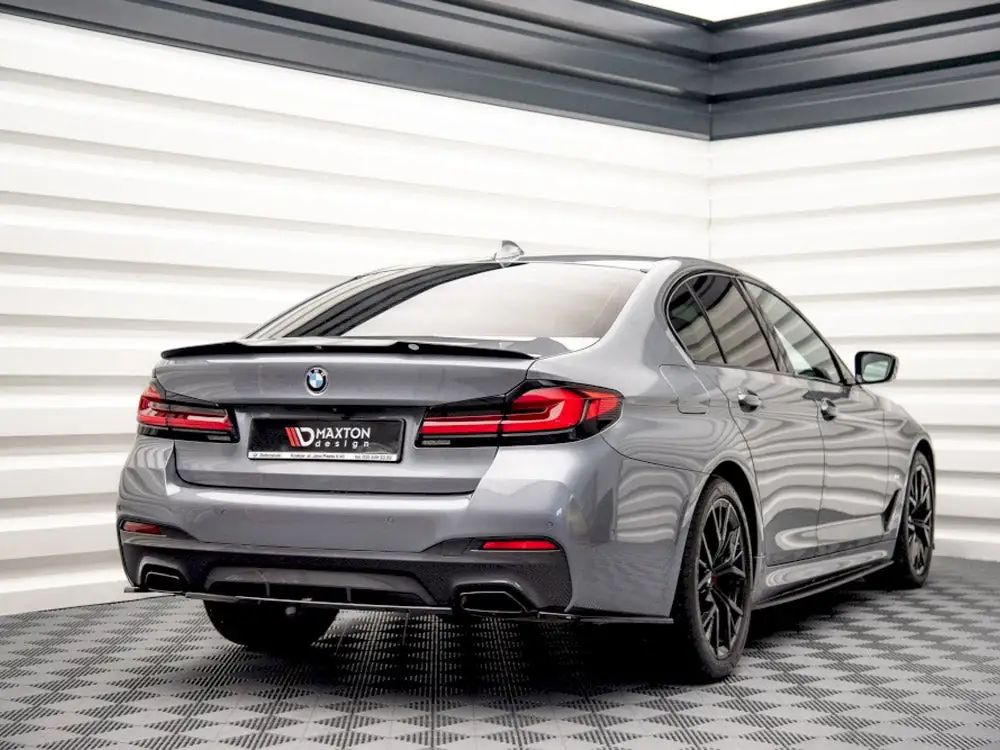BMW 5 G30 Facelift M-pack (2020-) Spoiler CAP - Maxton Design 2 BMW 5 G30 Facelift M-pack (2020-) Spoiler CAP - Maxton Design - Image 2