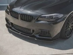 BMW 5 F10/F11 M-pack (2011-2017) Front Splitter V4 - Maxton Design -Headlights, Tail Lights & Body Electrical Parts 20211019122714 616eb9a26f15e