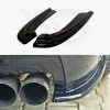 BMW 5 F11 M-pack (Fits TWO Double Exhaust Ends) Rear Side Splitters - Maxton Design