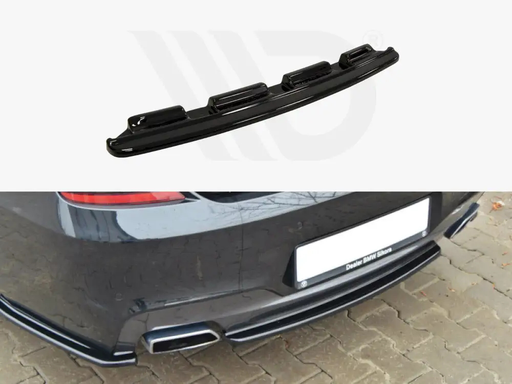 BMW 6 GRAN Coupe M-sport (2013-2018) Central Rear Splitter - Maxton Design 1 BMW 6 GRAN Coupe M-sport (2013-2018) Central Rear Splitter - Maxton Design