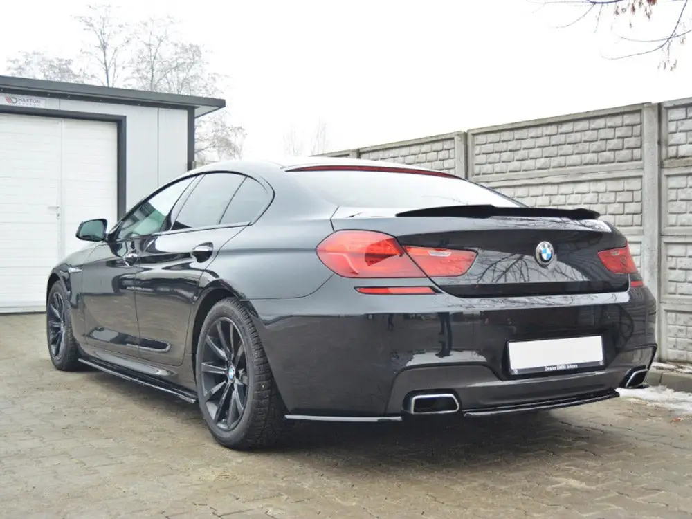 BMW 6 GRAN Coupe M-sport (2013-2018) Central Rear Splitter - Maxton Design 2 BMW 6 GRAN Coupe M-sport (2013-2018) Central Rear Splitter - Maxton Design - Image 2