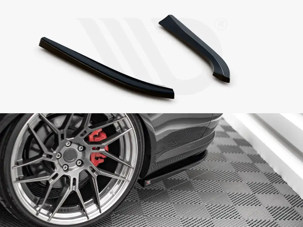 Audi S8 D3 (2006-2010) Rear Side Splitters - Maxton Design 1 Audi S8 D3 (2006-2010) Rear Side Splitters - Maxton Design