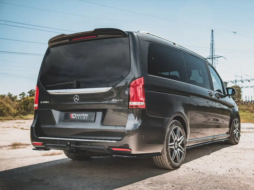 Mercedes-benz V-class Amg-line W447 Facelift (2019-) Rear Side Splitters V1 - Maxton Design 2 Mercedes-benz V-class Amg-line W447 Facelift (2019-) Rear Side Splitters V1 - Maxton Design - Image 2