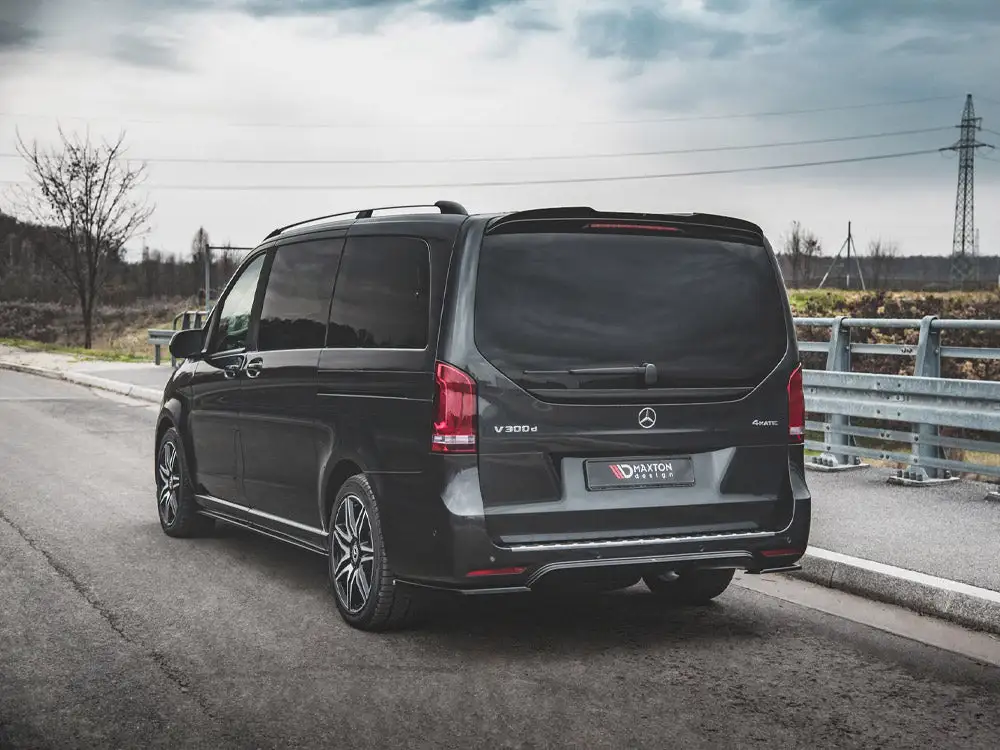 Mercedes-benz V-class Amg-line W447 Facelift (2019-) Rear Side Splitters V2 - Maxton Design 2 Mercedes-benz V-class Amg-line W447 Facelift (2019-) Rear Side Splitters V2 - Maxton Design - Image 2
