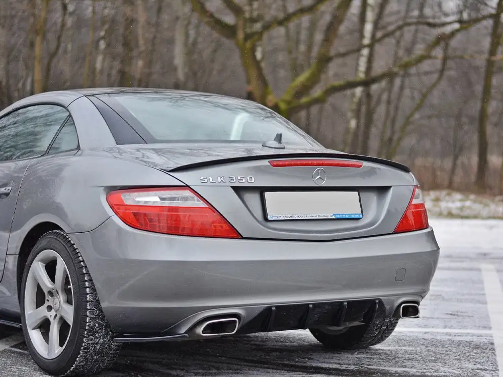 Mercedes-benz SLK R172 Standard (2011-2015) Spoiler CAP - Maxton Design 2 Mercedes-benz SLK R172 Standard (2011-2015) Spoiler CAP - Maxton Design - Image 2