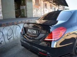 Mercedes S-class W222 (2013-2017) Spoiler Extension CAP - Maxton Design -Headlights, Tail Lights & Body Electrical Parts 20211023153017 61742a8905dfc