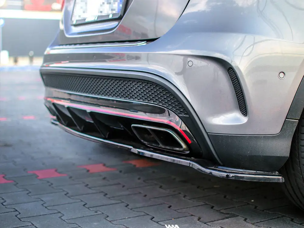 Mercedes-benz GLA 45 AMG SUV (X156) Pre-facelift (2014-2017) Rear Splitter - Maxton Design 1 Mercedes-benz GLA 45 AMG SUV (X156) Pre-facelift (2014-2017) Rear Splitter - Maxton Design