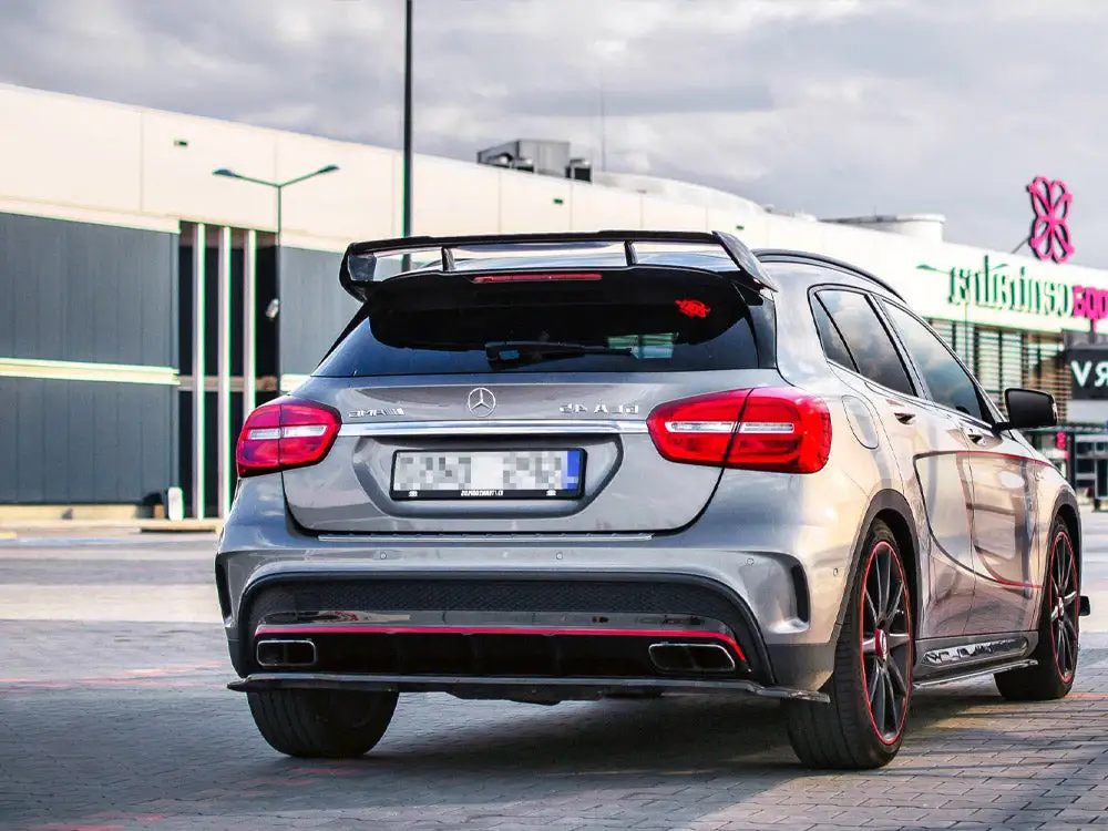 Mercedes-benz GLA 45 AMG SUV (X156) Pre-facelift (2014-2017) Rear Splitter - Maxton Design 2 Mercedes-benz GLA 45 AMG SUV (X156) Pre-facelift (2014-2017) Rear Splitter - Maxton Design - Image 2