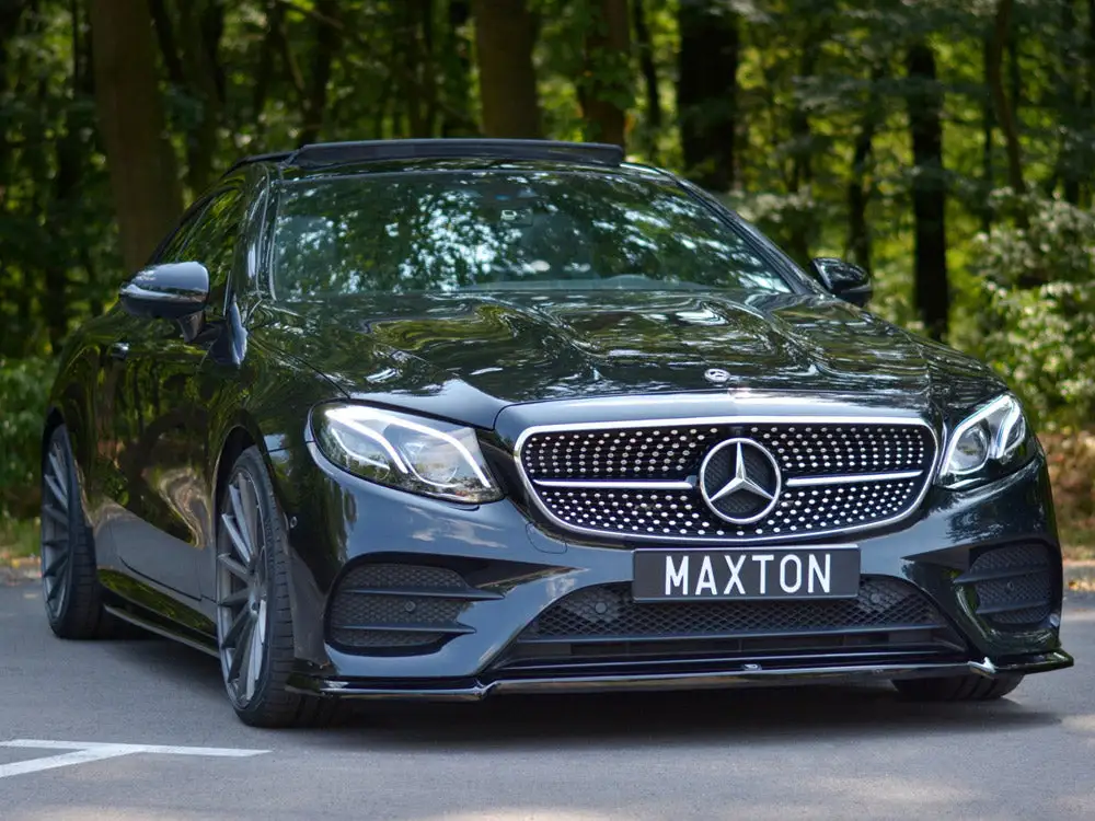 Mercedes-benz E-class W213 Coupe (C238) Amg-line/ E53 AMG Front Splitter V.2 - Maxton Design 2 Mercedes-benz E-class W213 Coupe (C238) Amg-line/ E53 AMG Front Splitter V.2 - Maxton Design - Image 2