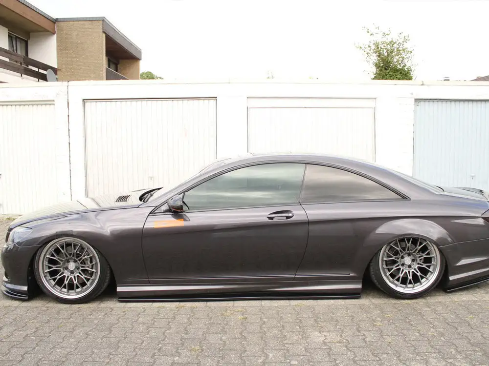 Mercedes CL 500 C216 Amgline (2006-2010) Side Skirts Diffusers - Maxton Design 2 Mercedes CL 500 C216 Amgline (2006-2010) Side Skirts Diffusers - Maxton Design - Image 2