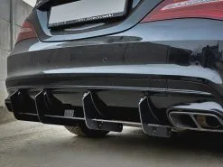 Mercedes CLA A45 AMG C117 Facelift (2017-UP) Rear Diffuser V.2 - Maxton Design -Headlights, Tail Lights & Body Electrical Parts 20211023163453 617439ad6fb86