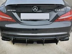 Mercedes CLA A45 AMG C117 Facelift (2017-UP) Rear Diffuser V.2 - Maxton Design