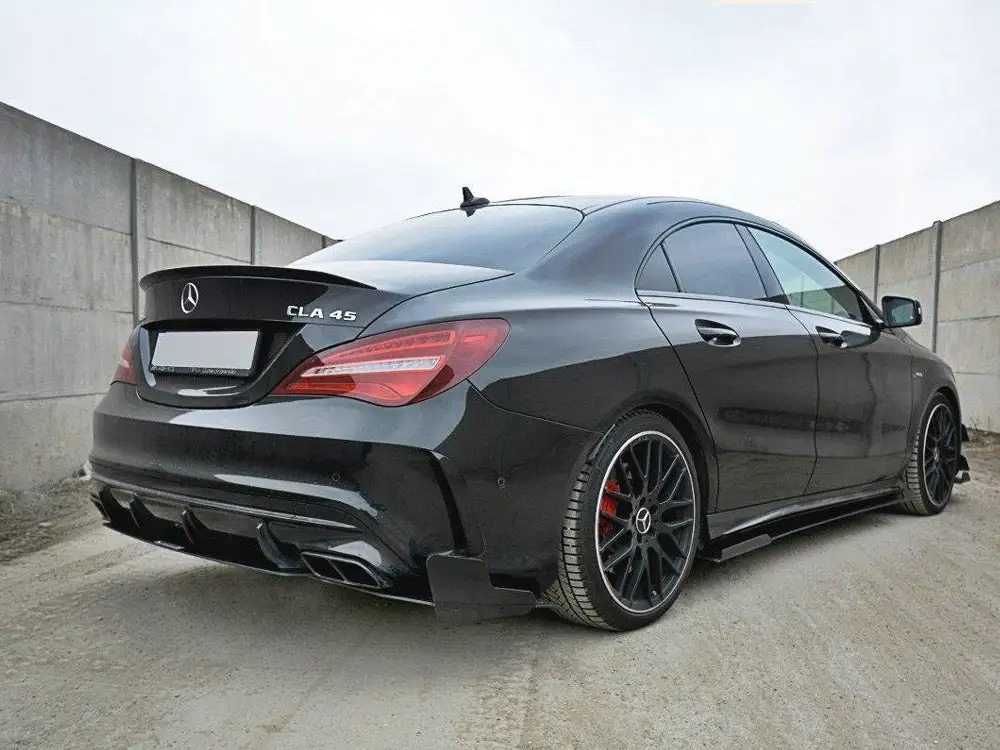 Mercedes CLA A45 AMG C117 Facelift (2017-UP) Racing Side Skirts Diffusers V.1 - Maxton Design 2 Mercedes CLA A45 AMG C117 Facelift (2017-UP) Racing Side Skirts Diffusers V.1 - Maxton Design - Image 2
