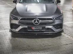 Mercedes-amg CLA 35 AERO C118 (2019-) Front Splitter V2 - Maxton Design -Headlights, Tail Lights & Body Electrical Parts 20211023165017 61743d4988a11