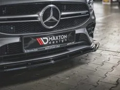 Mercedes-amg CLA 35 AERO C118 (2019-) Front Splitter V2 - Maxton Design -Headlights, Tail Lights & Body Electrical Parts 20211023165017 61743d49ab8a0