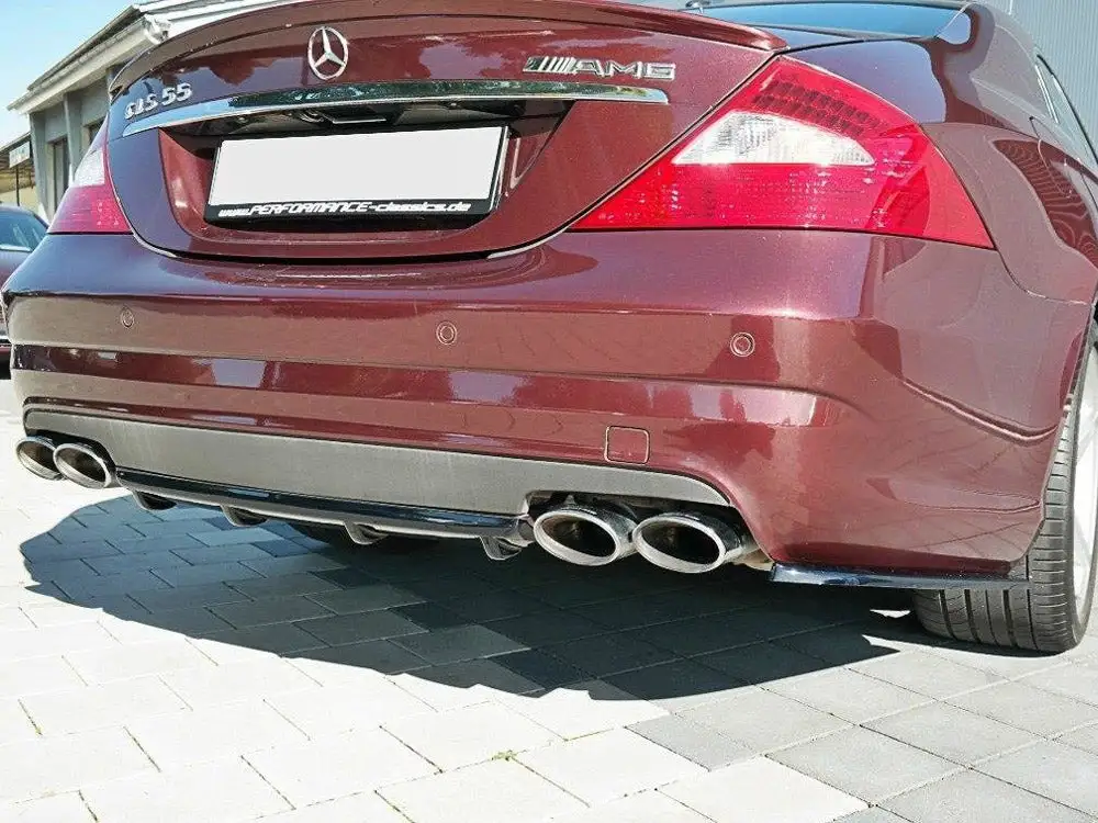 Mercedes CLS C219 55AMG (2004-2006) Rear Valance - Maxton Design 3 Mercedes CLS C219 55AMG (2004-2006) Rear Valance - Maxton Design - Image 3
