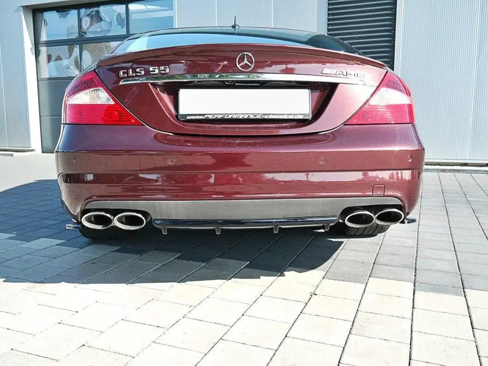 Mercedes CLS C219 55AMG (2004-2006) Rear Valance - Maxton Design 2 Mercedes CLS C219 55AMG (2004-2006) Rear Valance - Maxton Design - Image 2