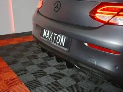 Mercedes C-class W205 Coupe Amg-line (2015-2018) Rear Diffuser - Maxton Design -Headlights, Tail Lights & Body Electrical Parts 20211023175636 61744cd47d699