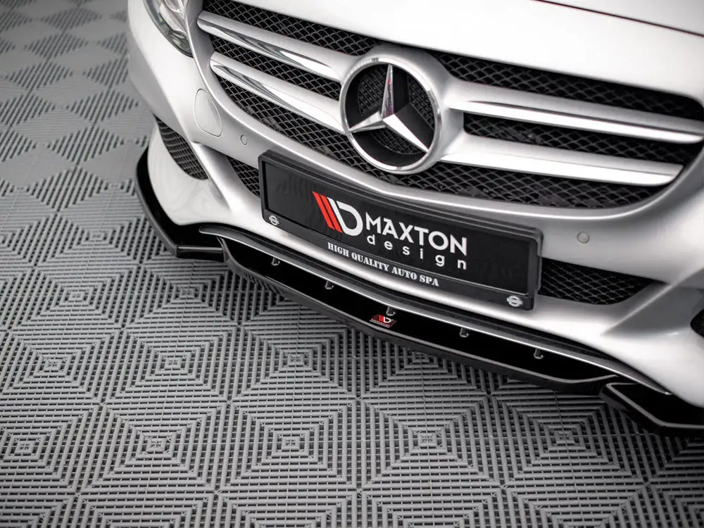 Mercedes C W205 (2014-2018) Front Splitter - Maxton Design 3 Mercedes C W205 (2014-2018) Front Splitter - Maxton Design - Image 3