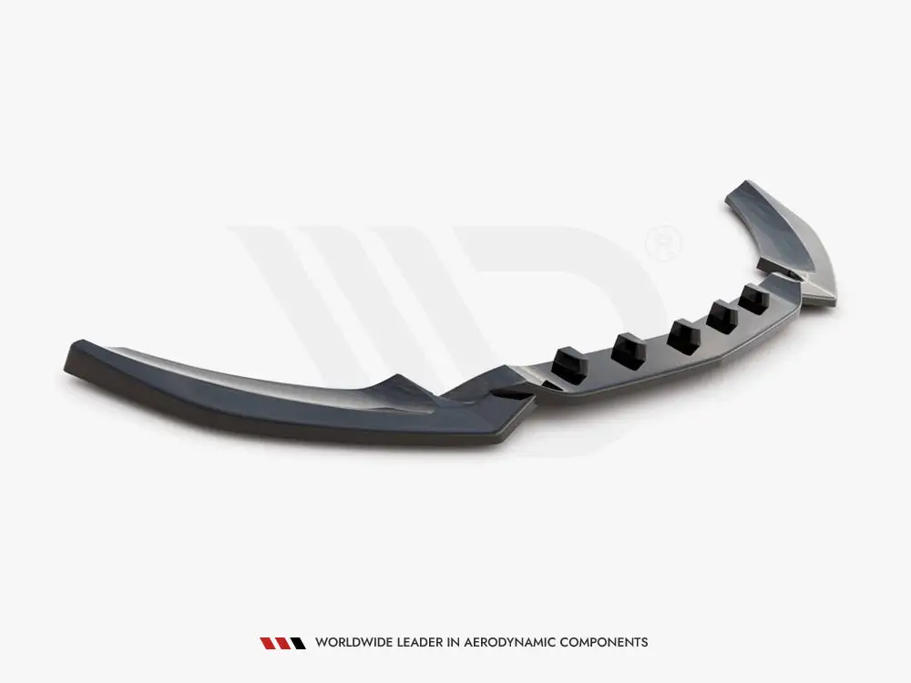 Mercedes C W205 (2014-2018) Front Splitter - Maxton Design 4 Mercedes C W205 (2014-2018) Front Splitter - Maxton Design - Image 4