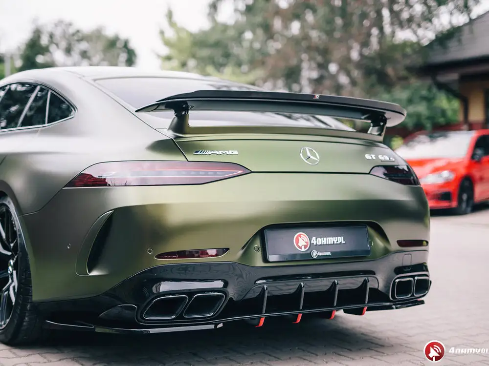 Mercedes AMG GT 63S 4-door Coupe Aero Rear Valance - Maxton Design 2 Mercedes AMG GT 63S 4-door Coupe Aero Rear Valance - Maxton Design - Image 2