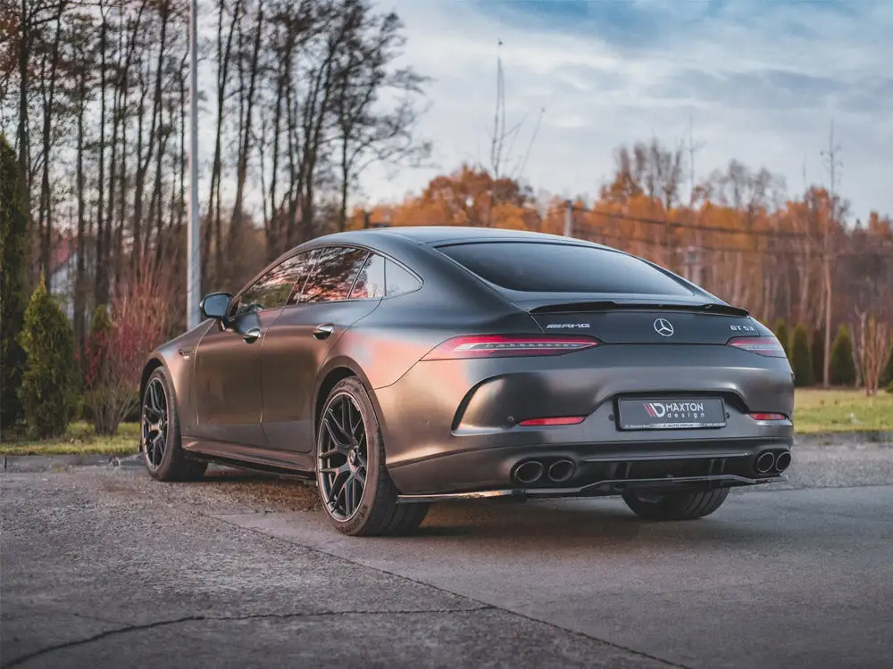 Mercedes AMG GT 53 4-door Coupe (2018-) Central Rear Splitter - Maxton Design 2 Mercedes AMG GT 53 4-door Coupe (2018-) Central Rear Splitter - Maxton Design - Image 2