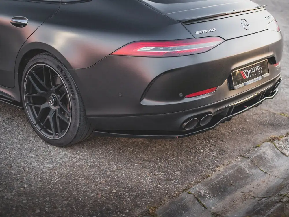 Mercedes AMG GT 53 4-door Coupe (2018-) Central Rear Splitter - Maxton Design 4 Mercedes AMG GT 53 4-door Coupe (2018-) Central Rear Splitter - Maxton Design - Image 4