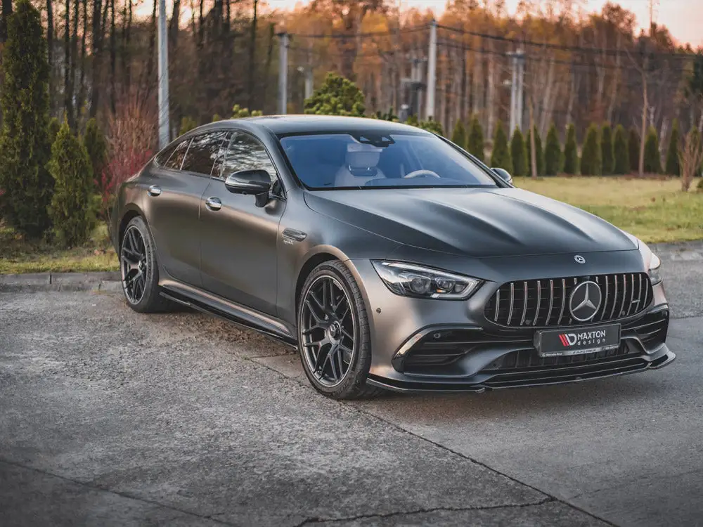 Mercedes AMG GT 53 4-door Coupe (2018-) Side Skirts Diffusers - Maxton Design 2 Mercedes AMG GT 53 4-door Coupe (2018-) Side Skirts Diffusers - Maxton Design - Image 2