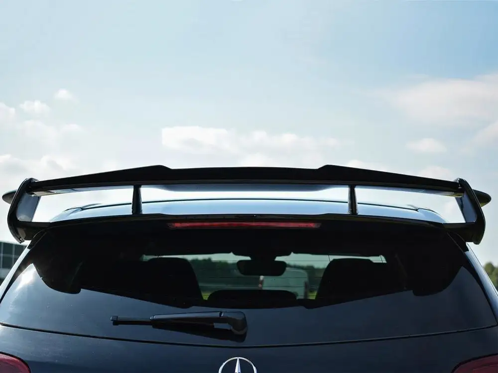 Mercedes A W176 AMG Facelift Spoiler CAP - Maxton Design 3 Mercedes A W176 AMG Facelift Spoiler CAP - Maxton Design - Image 3