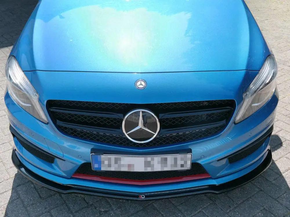 Mercedes A-class W176 Amg-line Pre-facelift (2013-2015) Front Splitter - Maxton Design 1 Mercedes A-class W176 Amg-line Pre-facelift (2013-2015) Front Splitter - Maxton Design