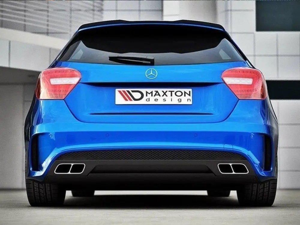 Mercedes A-class W176 (2012 - 2015) Spoiler CAP - Maxton Design 2 Mercedes A-class W176 (2012 - 2015) Spoiler CAP - Maxton Design - Image 2